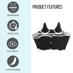 Premium Quality Horse <b>Fly</b> <b>Mask</b> Soft Material Breathable Durable and Resistant to Wear Adjustable Mesh Horse <b>Fly</b> <b>Mask</b> - Product Image 5