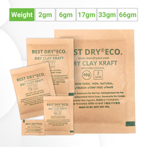 Gel de silice naturel déshydratant 6g |   Absorbeur d'humidité écologique pour papier, produits chimiques, cuir, électronique et rangement de chaussures - Product Image 3