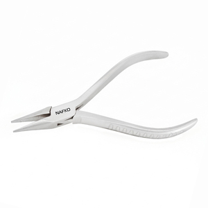 Nuevas Alicates de Punta de Cadena para Relojería con Mango Ranurado de 115mm, Acero Inoxidable, Herramienta Artesanal para Joyería, Herramientas de Banco para Joyería - Product Image 1