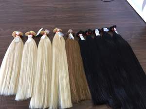 Extensiones de Cabello Remy Vietnamita de Alta Calidad con Puntas de Queratina Nano, Cutícula Alineada, Cabello Virgen Brasileño, Envío Mundial - MOQ 300 Gramos - Product Image 2