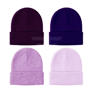 New Fashion Autumn Winter Warm Cashmere Unisex Solid Color <b>Beanie</b> <b>Hats</b> Cold Pullover Soft Outdoor Travel Dobby Style Sequin - Product Image 1