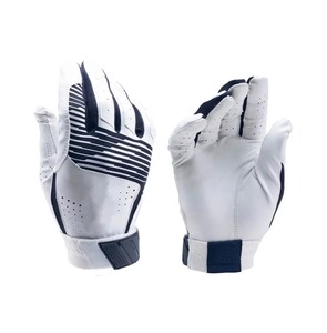 Gants de baseball en cuir avec personnalisation de marque |   Gants imperméables pour le travail sur le terrain |   Palmes découpées au laser de précision pour une sensation optimale |   Professionnel - Product Image 3