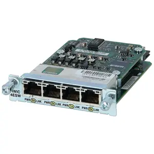 Hot Sell Cisco HWIC-4ESW-POE 4pt Ethernet Switch HWIC w/Power Over Ethernet