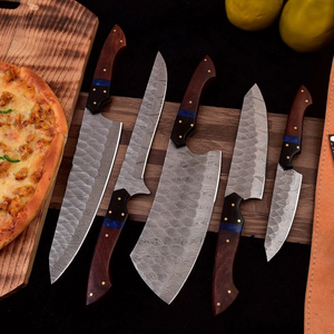 LEGACY BLADES Wholesale 67 Layers Damascus Steel Chef <b>Knife</b> <b>Set</b> Handmade Wooden Handle Professional Kitchen Cutlery - Product Image 2
