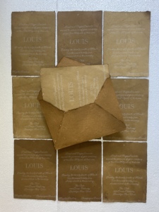 Tarjetas y Sobres de Pergamino Antiguo con Acabado Vintage para Invitaciones, Certificados, Regalos, Suministro al por Mayor para Exportación OEM - Product Image 3