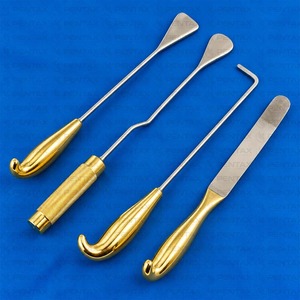 Kit de 4 spatules dissectrices mammaires MacCollum Dingman, instruments de chirurgie plastique et mammaire en acier inoxydable par Pentax - Product Image 3