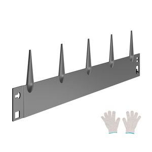 5 Confezioni Bordure Paesaggistiche in Acciaio 39 X 3, Bordi in Metallo Resistenti alla Ruggine, Bordure da Giardino Pieghevoli per Prati - Product Image 1