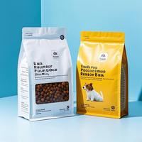 Sachet Doypack Alimentaire Personnalisé Imprimé Refermable Stratifié pour Aliments Biologiques Sans Céréales pour Animaux de Compagnie