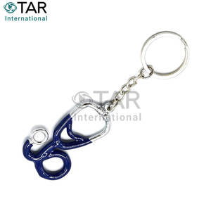 Stéthoscope miniature, instruments médicaux, porte-clés pour médecins, infirmières, étudiants en médecine, cadeaux de santé, accessoire de collection - Product Image 2