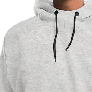 Vêtements décontractés d'hiver, couleur et impression personnalisées, sweat-shirts à capuche courts, 100% coton, respirant, respectueux de l'environnement, fabriqué au Pakistan - Product Image 5