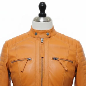Chaquetas de Cuero para Hombre, Ropa de Abrigo para Clima Frío, Chaquetas de Cuero Genuino para Hombre - Product Image 2