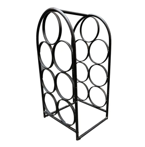 ที่เก็บขวดไวน์โลหะคุณภาพสูง ขายส่ง จัดแสดงได้ตามสั่ง ชุดวางขวด 7 ชิ้น ราคาถูกที่สุด - Product Image 1