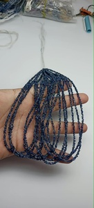 Perles de saphir naturel multi-couleurs polies, brutes, non taillées, en éclats, taille 3*4mm à 4*5mm, qualité supérieure, prix de gros direct usine pour bijoux - Product Image 4