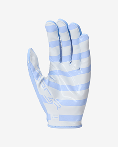Guantes de Fútbol Americano Personalizados para Defensa, Palma de Silicona Super Adherente, Correa de Muñeca Antideslizante y Segura, Transpirables - Product Image 1