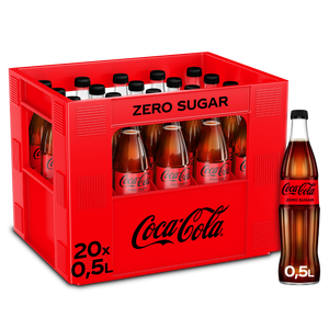โคคา-โคลาเชอร์รี่พรีเมียมแบบไม่มีน้ำตาล แพ็ค 12 ขวด ขนาด 500 มล. ขวด PET เครื่องดื่มโคลาเชอร์รี่แบบไดเอท น้ำตาลศูนย์ ไม่มีแคลอรี่ จำหน่ายแบบยกแพ็ค - Product Image 1