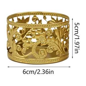 Brass <b>Tea</b> Light Holder With Ornate Design Heat Resistant Home Decoration Candle <b>Stand</b> - Product Image 4