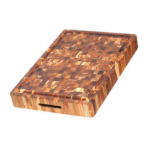 Tabla de cortar de madera maciza de alta resistencia |   Tabla de Cortar Resistente y Gruesa para Cocina Profesional y Uso Doméstico - Product Image 5