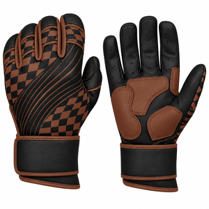 All Color High Quality <b>Baseball</b> <b>Gloves</b> Professional Hot Sale Cabretta Leather Short Cuff <b>Baseball</b> Batting <b>Gloves</b> - Product Image 2