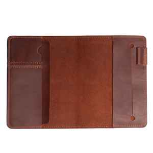 Funda Clásica Vintage de Cuero para Cuaderno, Recargable, Porta Cuadernos, para Uso Profesional, NBC-0067 - Product Image 2