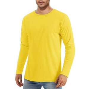T-shirt basique 100 % coton avec impression de votre marque privée, design personnalisé, t-shirt léger pour homme, vente en gros de t-shirts pour homme. - Product Image 1