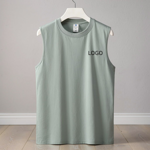 Chaleco Deportivo de Verano 2026 para Hombre, Talla Grande, 220 GSM, 100% Algodón, Transpirable, de Secado Rápido, Tejido, para Gimnasio - Product Image 3