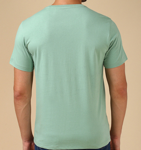 Camiseta de Hombre Personalizada de Alta Calidad OEM, Transpirable, Cómoda, Ecológica, 100% Algodón, Estilo Casual Urbano - Product Image 2