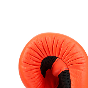 High Quality % Leather Professional MMA Boxing <b>Gloves</b> <b>Moisture</b> Wicking Lace-Up Closure for Wrist Support Customizable - Product Image 4