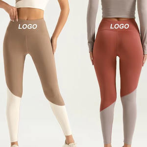 Stock High Womens Waist Gym Sports <b>Leggings</b> Running Fitness Womens Yoga <b>Leggings</b> <b>With</b> <b>Pockets</b> Multi Colors V Shape Tights - Product Image 5