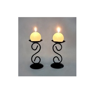 Farol de Hierro Clásico con Portavelas Metálico para Centro de Mesa, Iluminación de Terraza, Fiestas de Cumpleaños, Celebraciones Familiares - Product Image 2