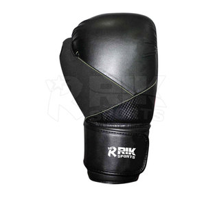 Guantes de Boxeo de Último Diseño Hechos en Fábrica, Guantes de Boxeo de Piel Sintética con Servicio OEM a la Moda - Product Image 2
