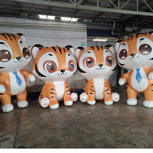 Modelo de Tigre Inflable de PVC - Decoración Resistente de 2m para Eventos al Aire Libre - Product Image 4