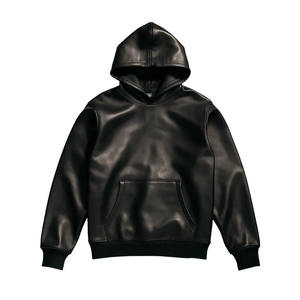 Premium Men's 100% Polyester Pullover Hoodie <b>Jacket</b> Windproof Oversized Warm Hooded Casual Outerwear OEM ODM Private Label - Product Image 6
