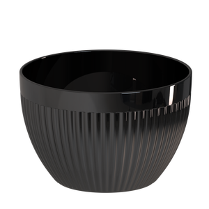 Maceta de orquídeas de plástico plisado de 1. 2x3,5 pulgadas, maceta con aspecto de cerámica con orificio de drenaje, ecológica para uso en jardín e interior - Product Image 4