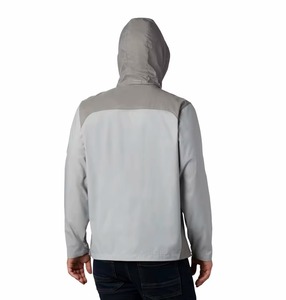 Chaqueta Cortavientos Tipo Bomber con Capucha, de Secado Rápido, Impermeable, con Cuello Alto y Cierre de Cremallera, para Otoño, Corte Regular, con Exterior de Cachemira - Product Image 6