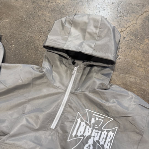 Custom Streetwear 3m Reflective Windbreaker Set <b>Zip</b> <b>up</b> Pullover <b>Jackets</b> and Nylon Track Pants Set Jogging Windbreaker Tracksuit - Product Image 4