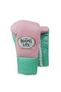 ถุงมือชกมวยหนังแท้ No Boxing No Life แบบผูกข้อเท้า ปิดนิ้วมือเต็มรูปแบบ สำหรับฝึกซ้อม - Product Image 3