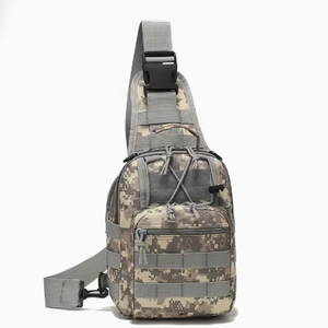 Tactical Backpack Durable Lightweight Water Resistant <b>Large</b> Capacity <b>Outdoor</b> Travel Bag Multi-Pocket Sports Equipment Storage - Product Image 4