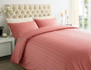 Parure de draps rayés en fibre de bambou, drap plat et drap-housse, 300 fils/cm², tissé, pour hôtel et usage domestique, emballage personnalisé - Product Image 6