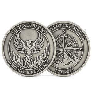 Pièces de monnaie commémoratives personnalisées en métal pour les commandes en gros - Product Image 4