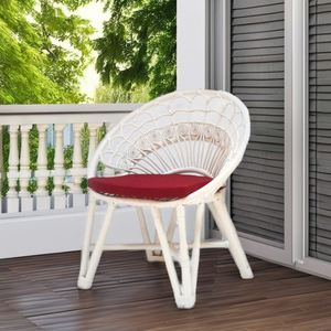 Fauteuil en rotin Marcello pour mobilier d'extérieur Design unique Chaise naturelle faite à la main d'Indonésie - Product Image 4