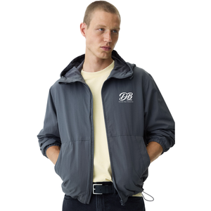 Veste coupe-vent en nylon hydrofuge pour homme, légère, à capuche, pour l'extérieur, style décontracté, streetwear, coupe-vent, vente en gros - Product Image 1