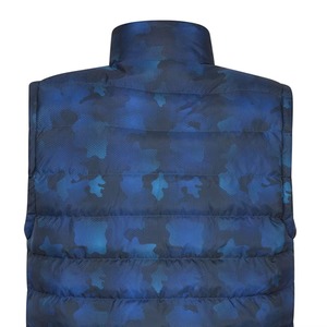 Unisex Puffer Jacket Sleeveless Stand Collar Lightweight Cotton Filled Breathable <b>Waterproof</b> <b>Warm</b> Winter Front Custom Made Size - Product Image 4