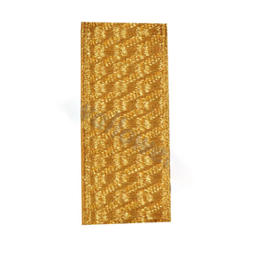 Rubans en satin de haute qualité OEM ODM 2026, prix bas, rubans uniformes, tresses en tissu velours, motif rayé, garniture - Product Image 1