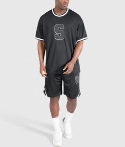 เสื้อยืดกีฬาระบายอากาศ โพลีเอสเตอร์ คอเสื้อเข้าชุด แห้งเร็ว ไซส์ใหญ่ เสื้อยืดผู้ชาย สกรีนโลโก้ตามสั่ง ขายส่ง - Product Image 2