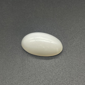 HAYAAT GEMS Piedra de Luna Blanca Natural Genuina de 13.30 Quilates, Corte Marquesa Cabujón, con Iridiscencia, de la India (Rajasthan) - Product Image 6