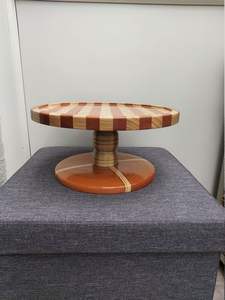 Support à gâteau rond en bois, populaire et durable, écologique, résistant à la chaleur, pour la cuisine domestique - Product Image 4