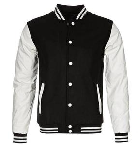 Custom Front Varsity Baseball Jacket Hooded Windproof Quilted Zipper Solid Men Unisex - Product Image 1