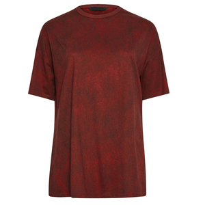 High Quality <b>Acid</b> Washed Women's Vintage T-Shirt <b>Drop</b> Shoulder Streetwear Summer 100% Cotton Eco-Friendly Quick Dry Breathable - Product Image 1