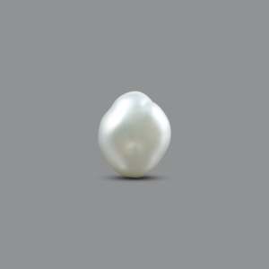 Natural Oval Baroque Keshi Pearl 4.5 Carat Loose Gemstone for Jewelry Making - Product Image 2