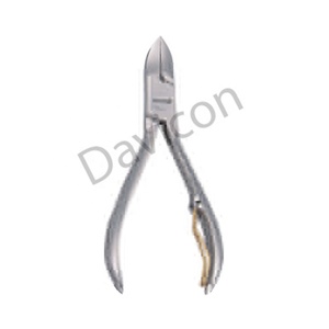 DAVICON professionnel haute qualité beauté pince à ongles en acier inoxydable pince à cuticules Instrument chirurgical manuel - Product Image 5